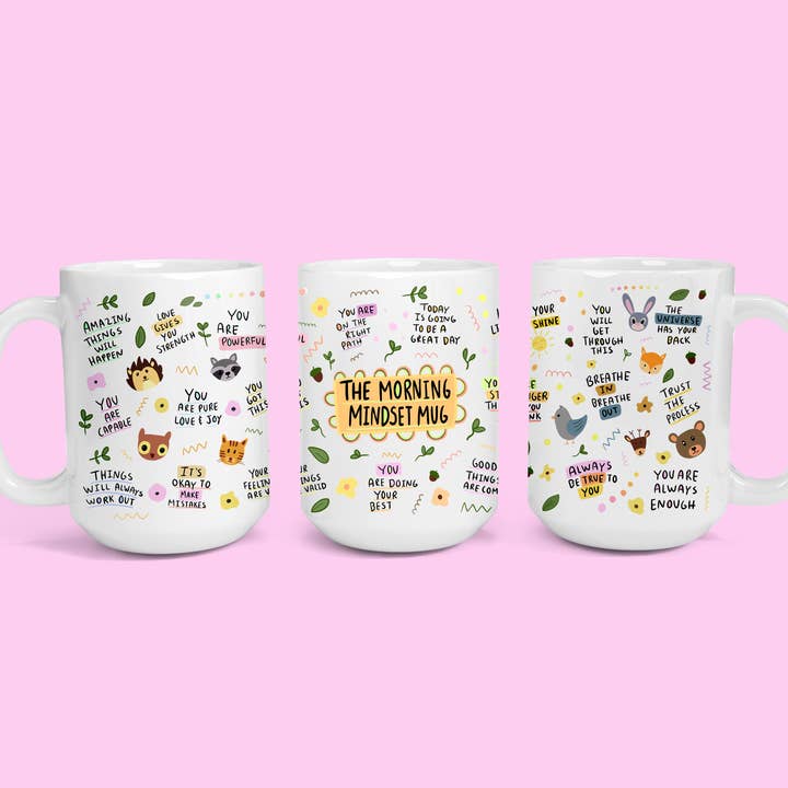 Mug The Morning Mindset pour la vente par Sunshine & Lemons Co.