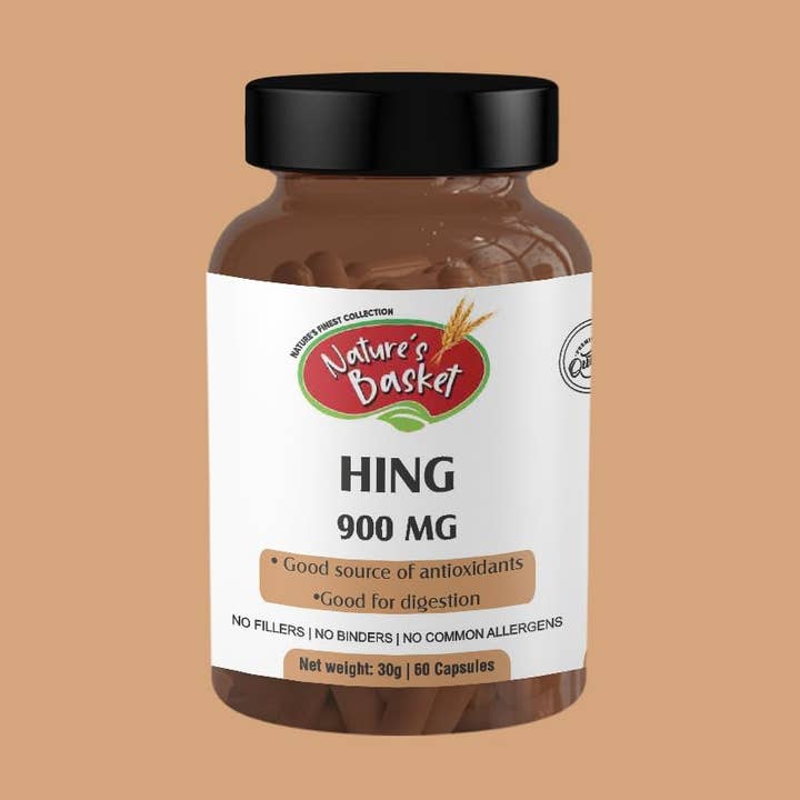 Natures Basket - Wholesale Oral supplement/vitamin - Nature's Basket Hing (Ferula asa-foetida) Powder Capsule - 60 Capsules0