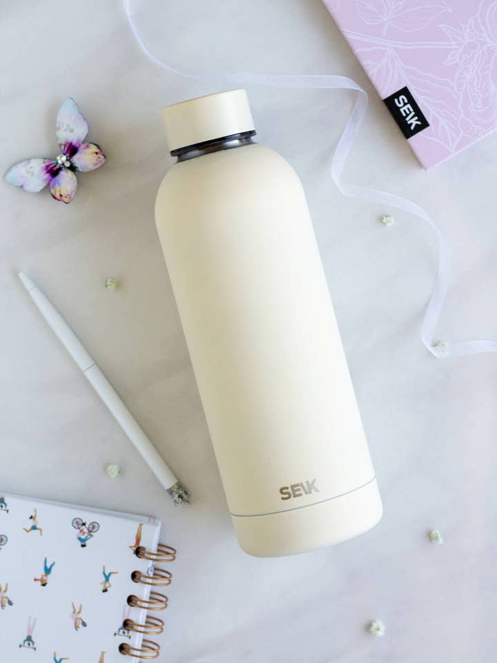 SEIK Watter Flaske/Termokande - hvid farve 500ml for engroshandel hos SEIK