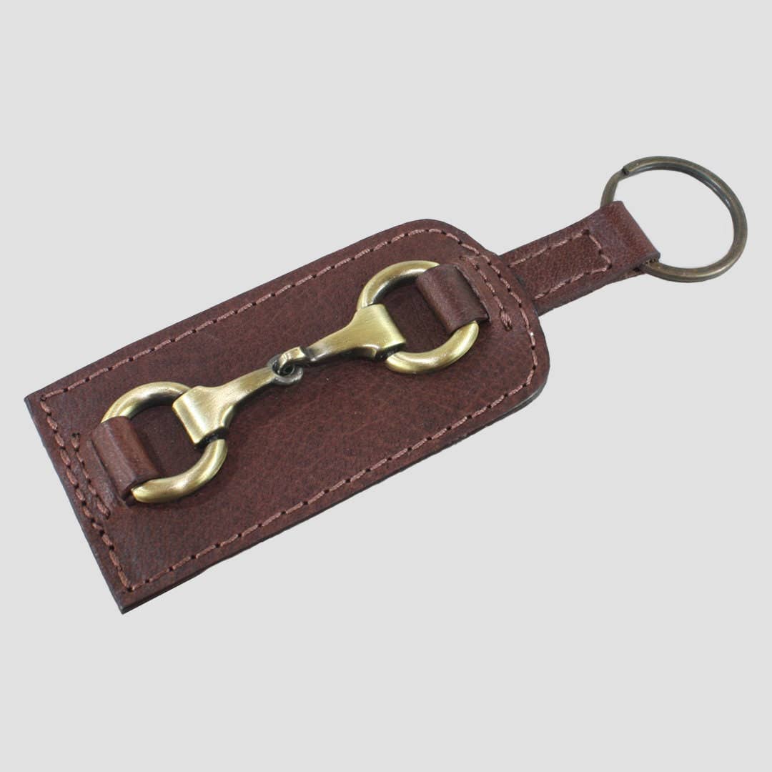 REMOVED BRAND – wholesale Keychain – Unisex – Keyring With Snaffle Brown0