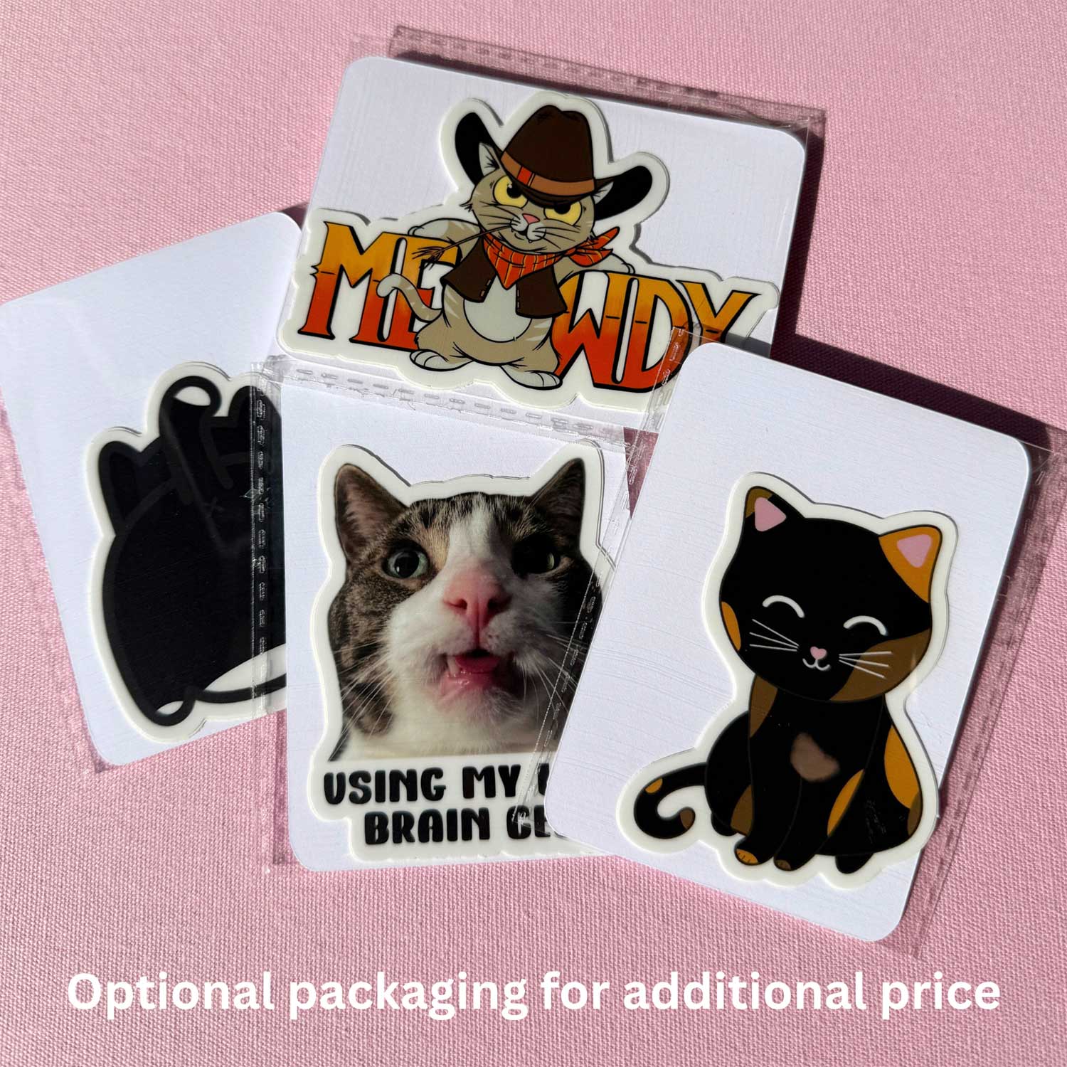 Cat Lady Alley - Wholesale Sticker - Happy Cat on Laptop Sticker2
