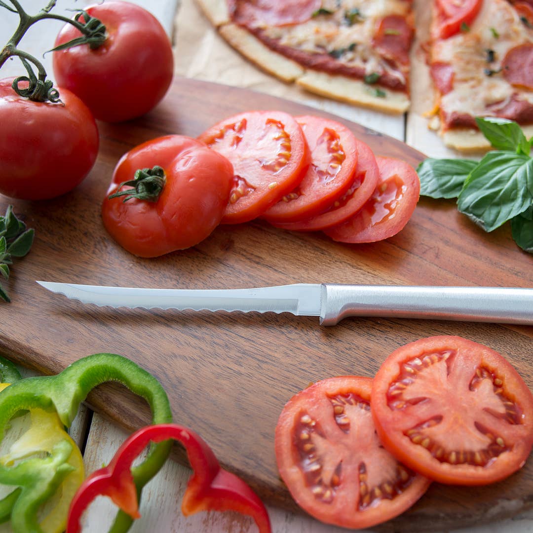 Rada Cutlery - Vente Couteau de cuisine/multi-usage - Trancheuse de Tomates Argentée ProPack7