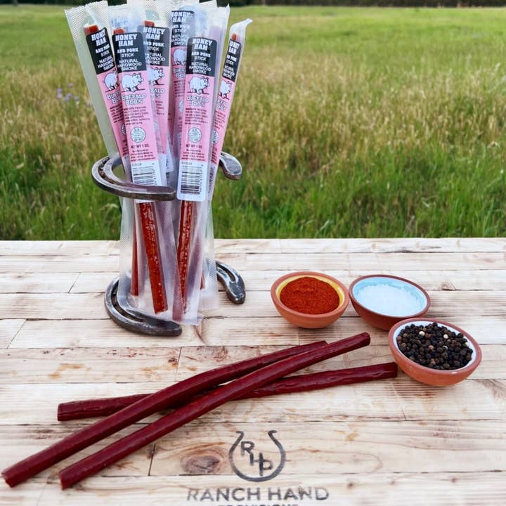 Ranch Hand Provisions - Wholesale Jerky - Honey Ham Stick1