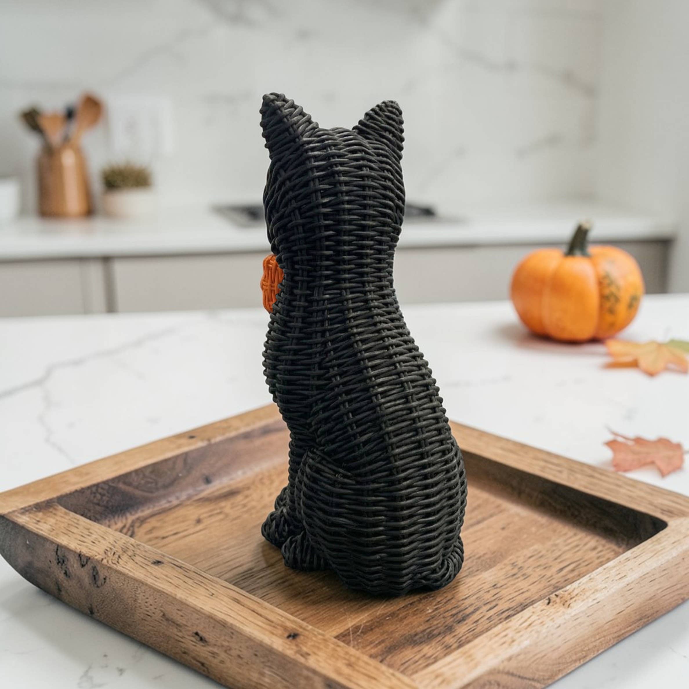 Gia Roma - Wholesale Decorative Figurine - Black Cat Decoration, Farmhouse Halloween Home Decor Statues6
