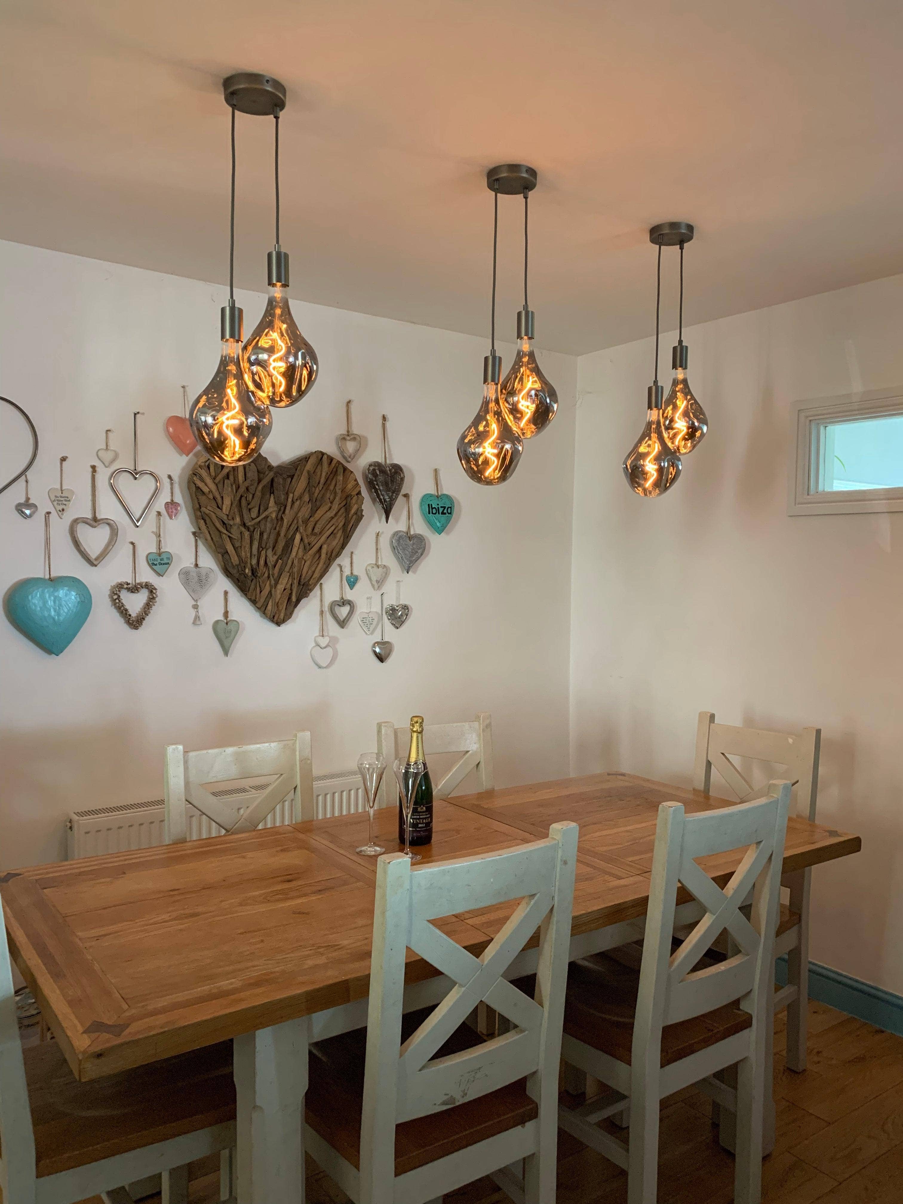 MooBoo Home – wholesale Chandelier/hanging light – Double Evo Cluster Pendant Light1