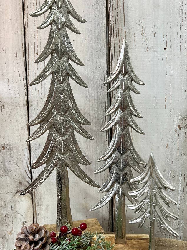 Large Nickel Tree 6x21in for wholesale by Wholesale Home Decor
