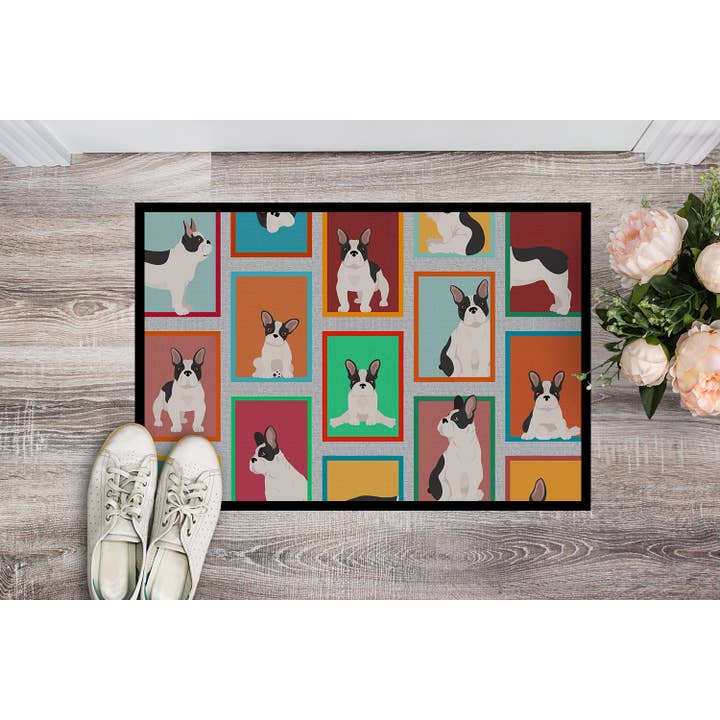 Viele schwarze und weiße französische Bulldoggen für drinnen oder draußen für den Großhandel von Caroline's Treasures