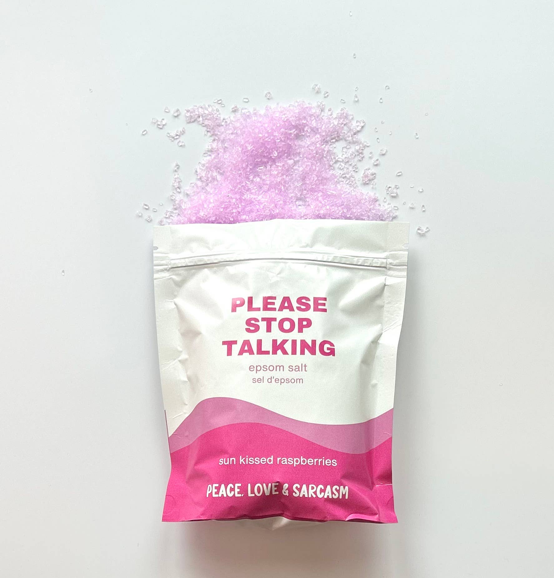 Peace, Love and Sarcasm - Wholesale Bath Soak/Milk - Please Stop Talking Epsom Salt Bath Soak2