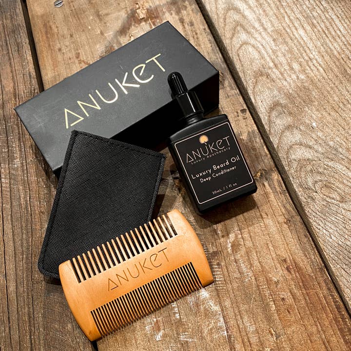 Anuket Luxury Apothecary – wholesale Beard styling product – Luxury Beard Oil- Papyrus Infused4