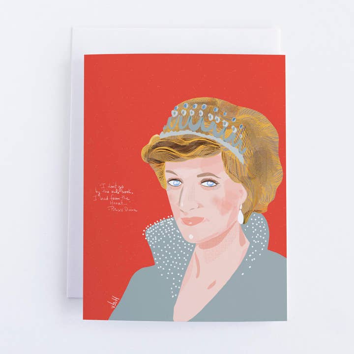 Dame D pour la vente par Violet Red Studio