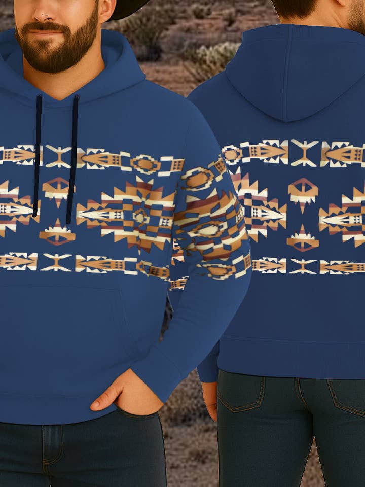 Trail Blazer Hoodie 3B, Medium for wholesale by El Paso Saddleblanket