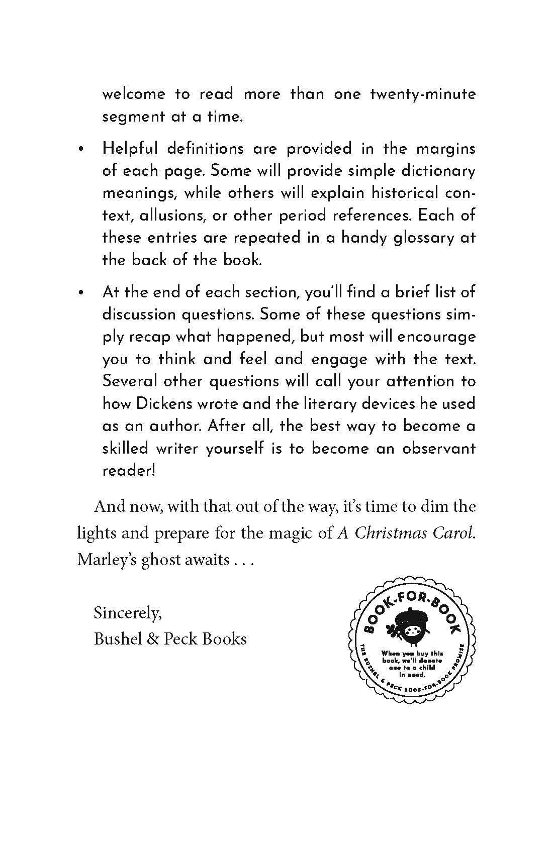 Bushel & Peck Books - Wholesale Classics - A Christmas Carol: The Read-With-Me Edition7