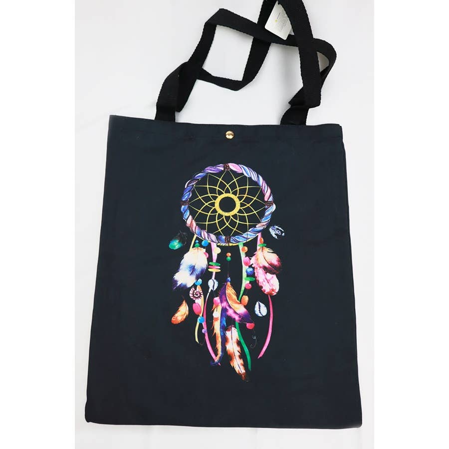 Love and Repeat - Wholesale Tote Bag - Women's - Dream Catcher Print Tote Bag5