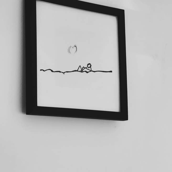 Grato Por - Impressão emoldurada, Papel mate de qualidade de museu por atacado de Always Grateful