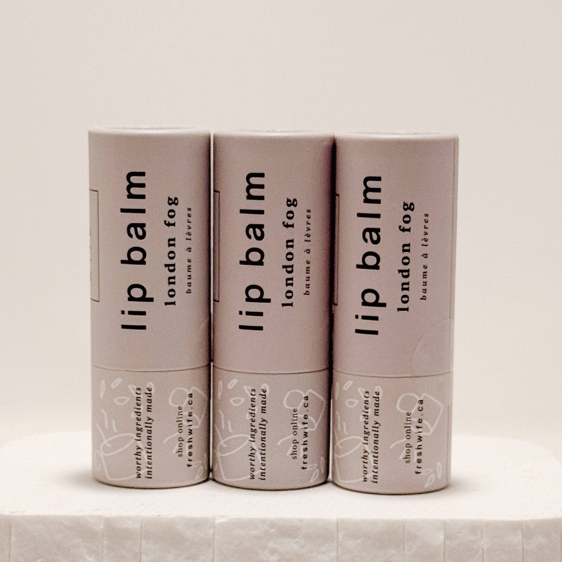 The Fresh Wife Soap Company - Vente Baumes à lèvres - London Baume pour les lèvres de brouillard1