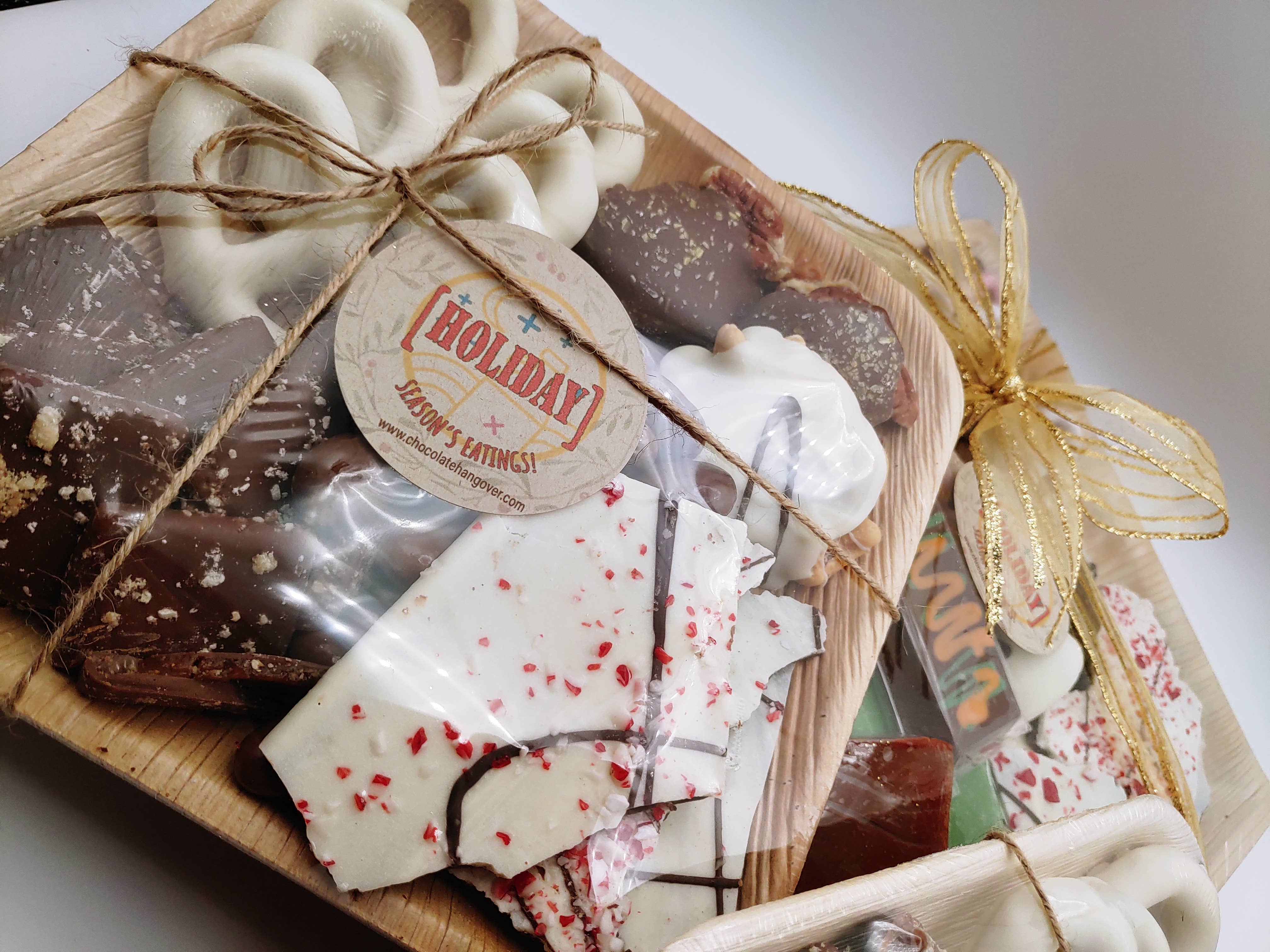 Chocolate Hangover - Wholesale Chocolate Box - HOLIDAY Choc-'cuterie' Market Tray Regular3