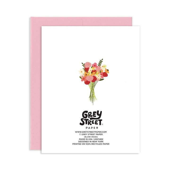 Grey Street Paper - Wholesale Valentine's Day Card - Capy Valentine's Day Capybara Greeting Card