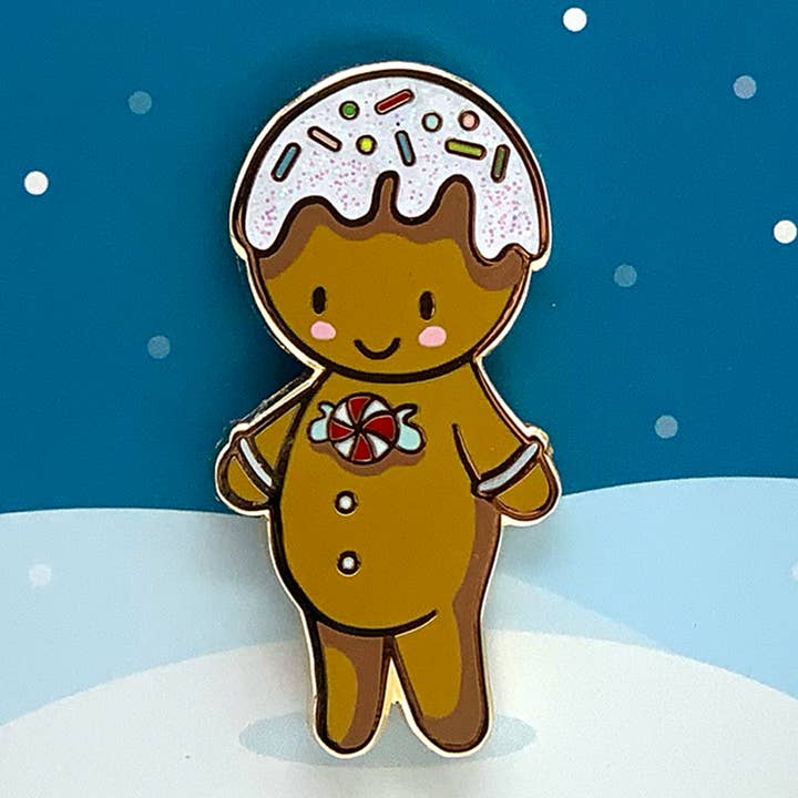 rose & roo - Wholesale Lapel Pin/Button - Bite Me Enamel Pin5