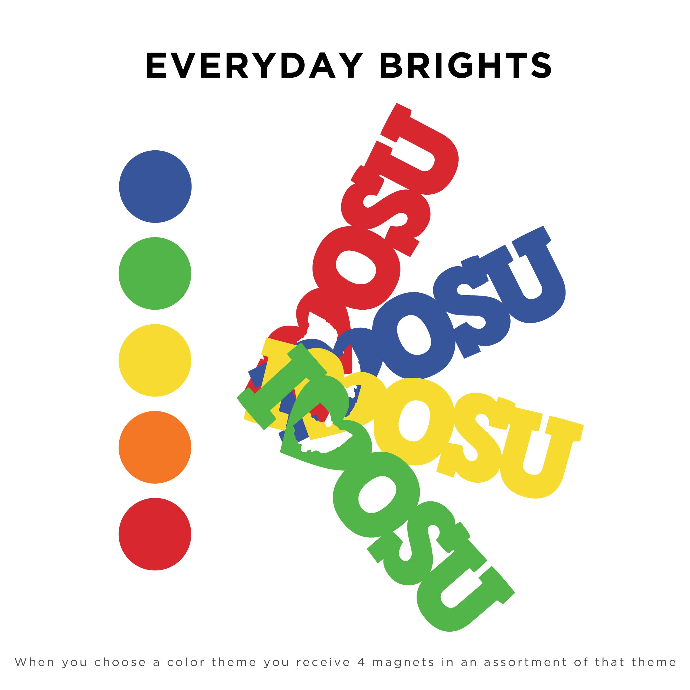 Spunky Fluff - Wholesale Magnet - Custom Tiny Word Magnets & Ornaments Re-Order9