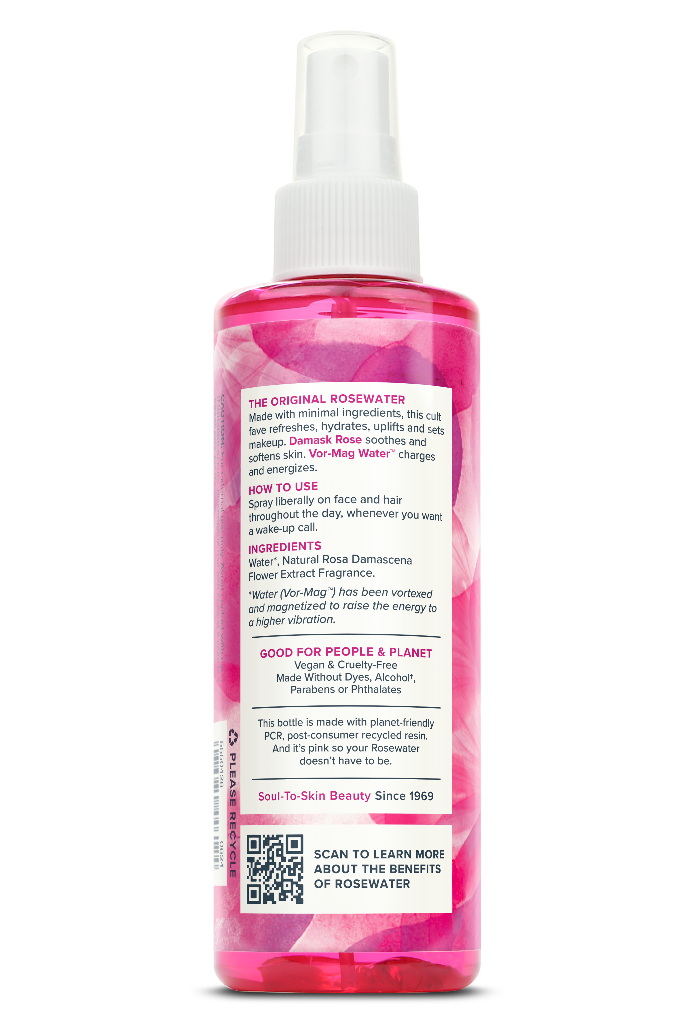 Heritage Store - Wholesale Face & Body Mist/Water - Rosewater 2oz/4oz/8oz17