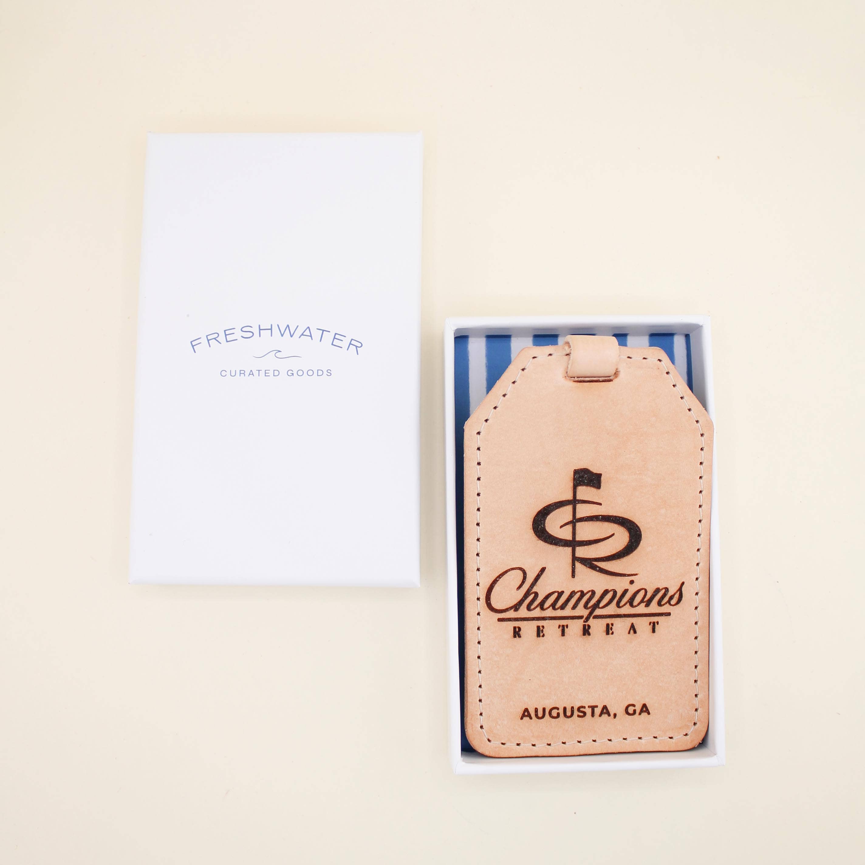 Freshwater Curated Goods – wholesale Bagageetikett – Custom Logo Bagage Tag2