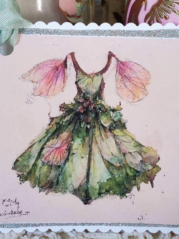 Geschenkanhänger Fairy Dress Enchanted für den Großhandel von Little Heart Designs