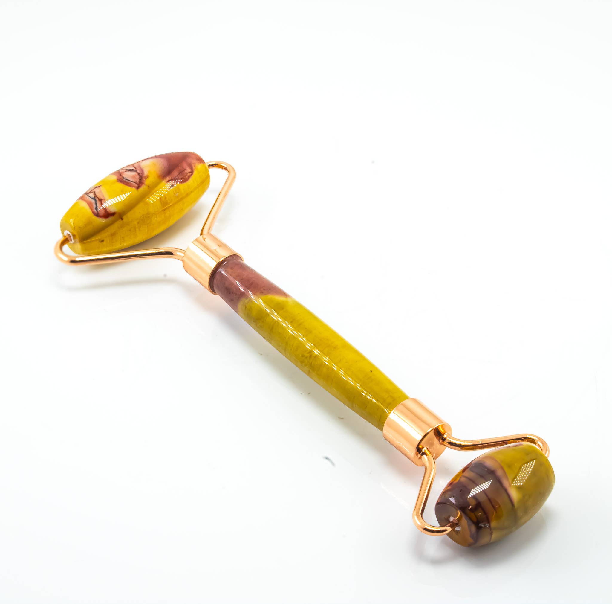 Quasar Gems USA – Massajador corporal por atacado – Rolinhos de Massagem Facial com Pedras Preciosas7