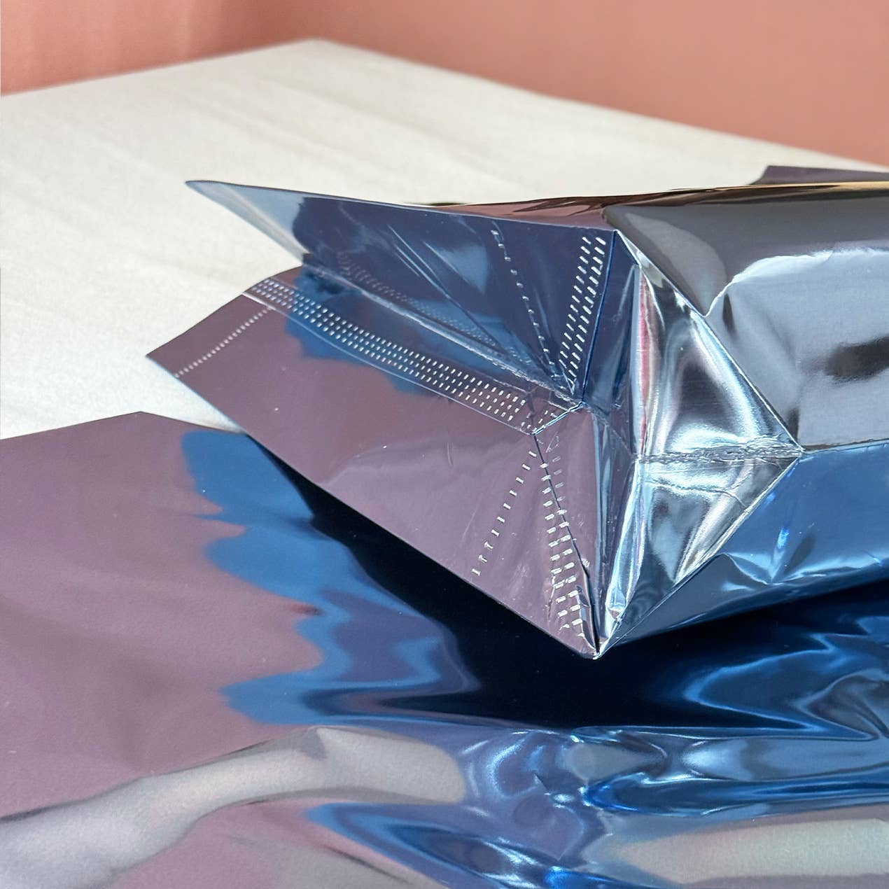 ByHome - Wholesale Gift Bag - 24pcs, Blue Laser Iridescent reflective PVC gift Bag1