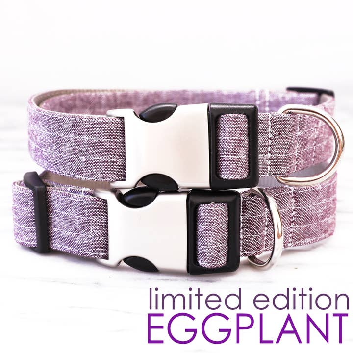 Mimi Green - Wholesale Pet Collar - Dog - Linen Dog Collar (7 Colors!)7