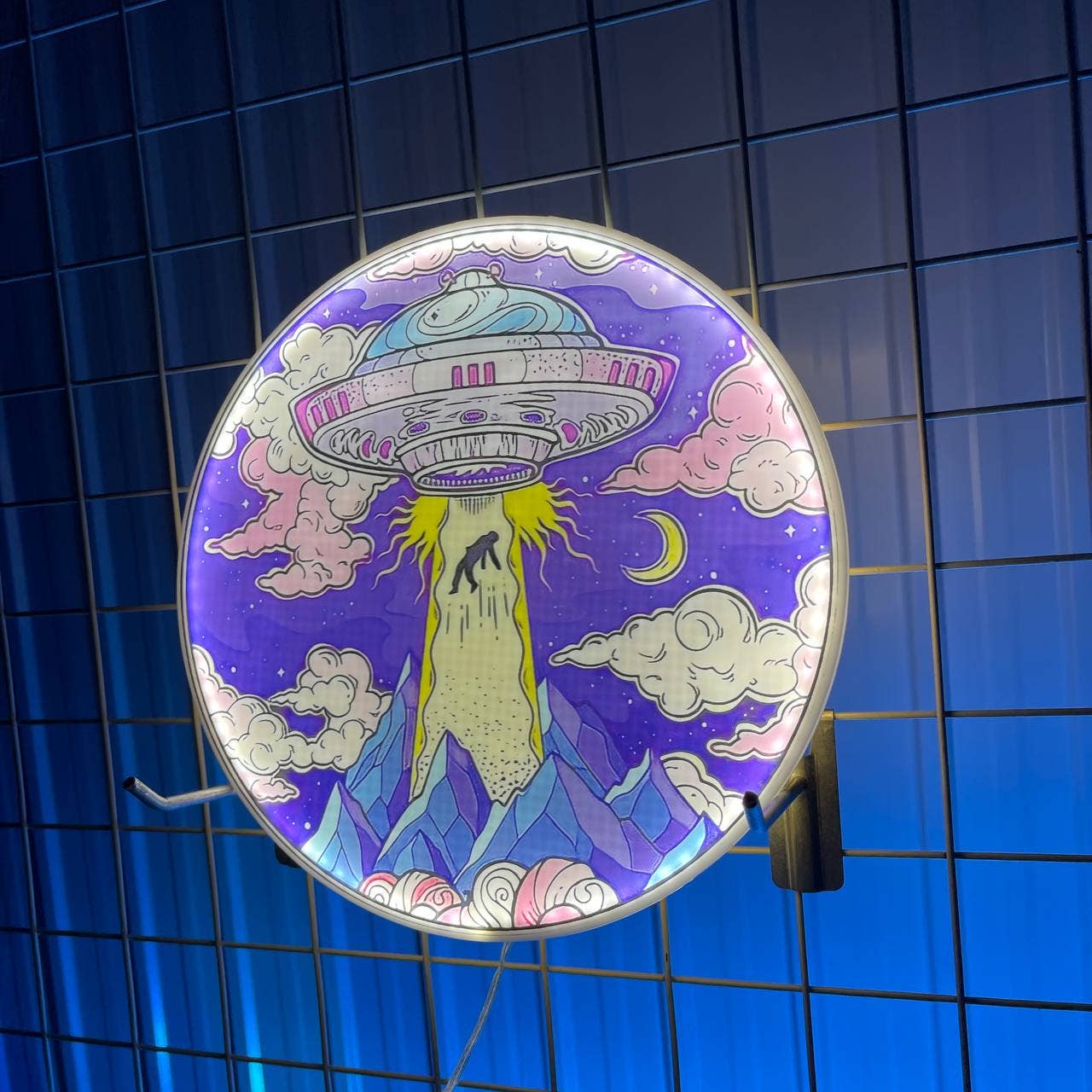 Glow Neon - Wholesale Neon Sign - UFO Printed Neon Sign, Long-lasting Wall Art Light Deco2