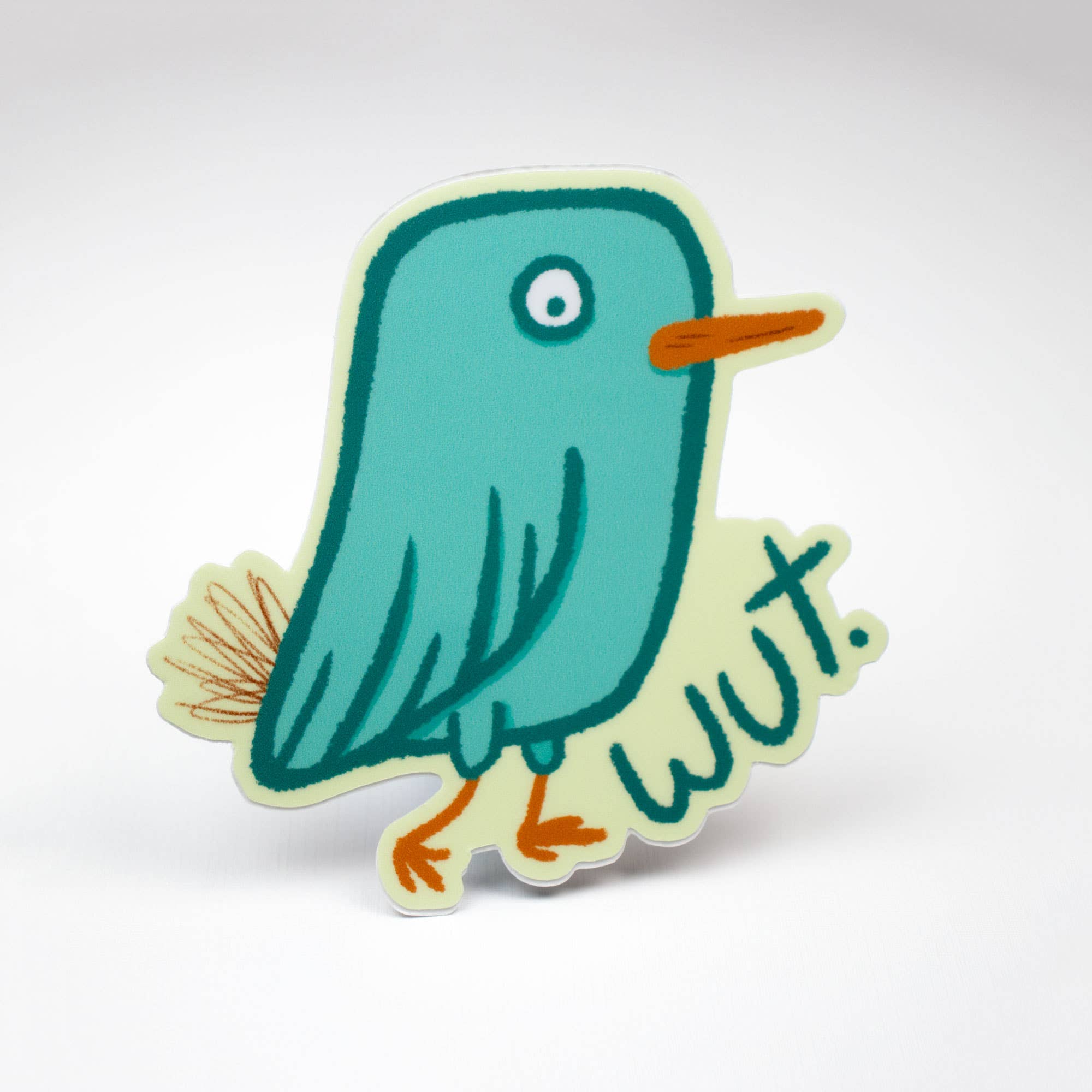Little Hiker Bird - Wholesale Sticker - Wut Bird Vinyl Sticker1