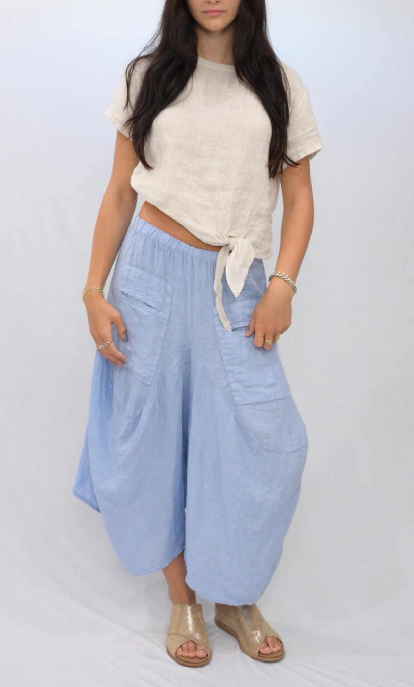 Merci Marie - Wholesale Pants - Women's - Linen Parachute Pants4