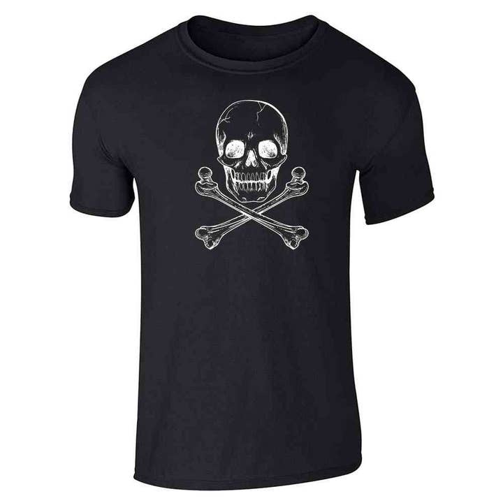 Skull and Cross Bones Poison ClassicCreepy HorrorUnisex Tee for wholesale by Pop Threads