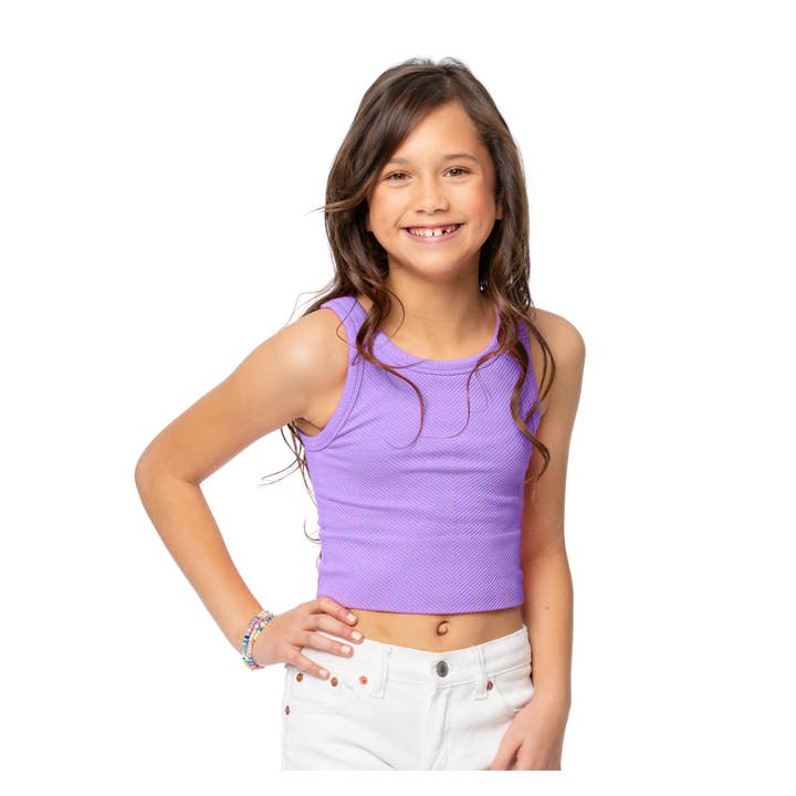Malibu Sugar - Wholesale Tank Top - Kids - Sleeveless Pattern Top for Girls5