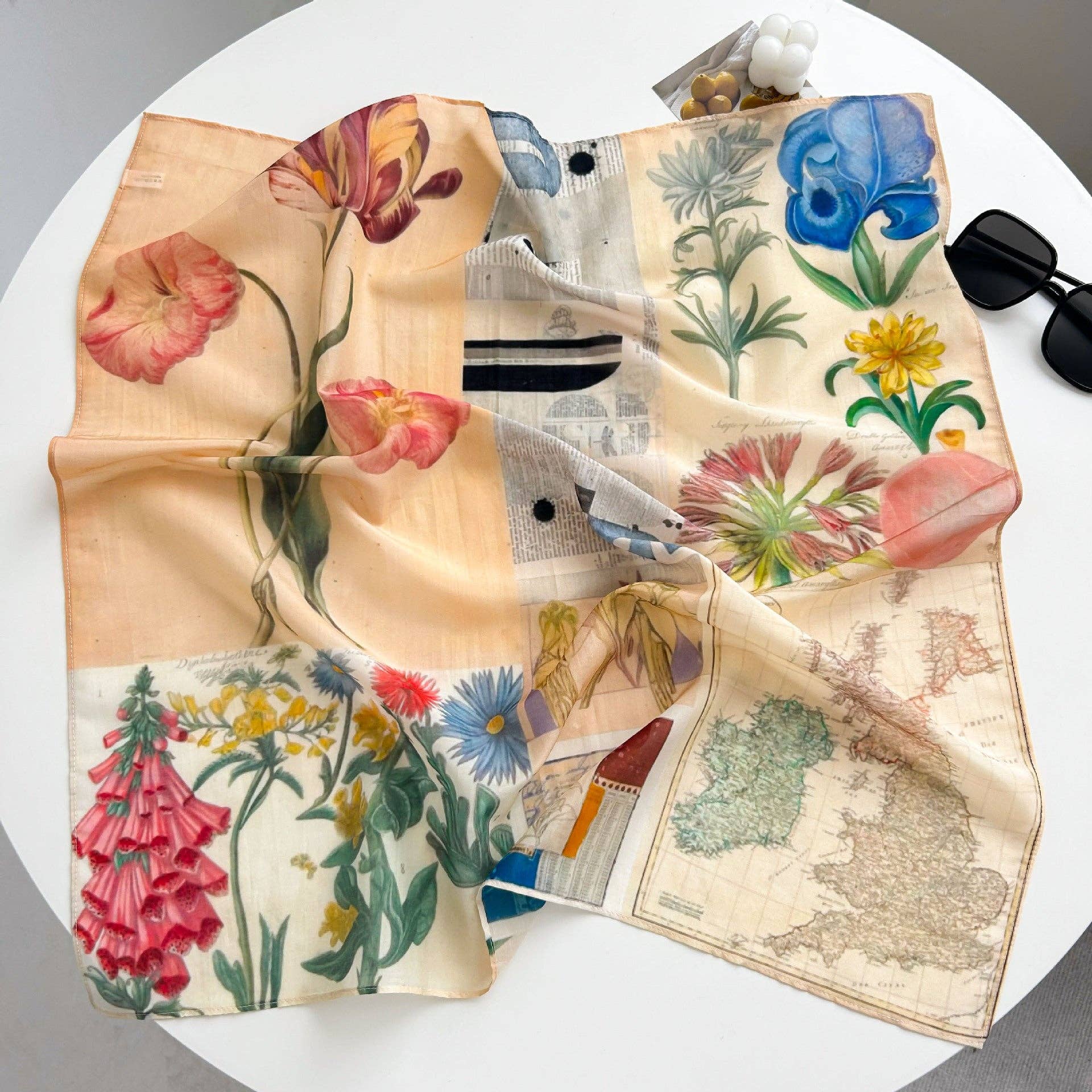 Marayn - Vendita all'ingrosso Sciarpa - Donna - Sciarpa in Misto Seta Leggera Primavera Estate Versatile52