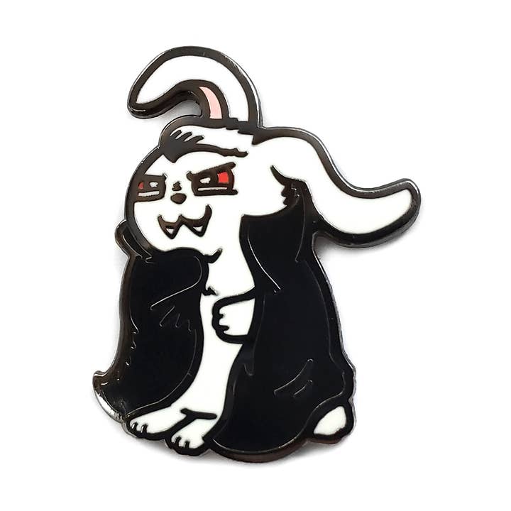 Vampire Rabbit Golf Ball Marker with Magnetic Hat Clip for wholesale by Kolorspun Pins