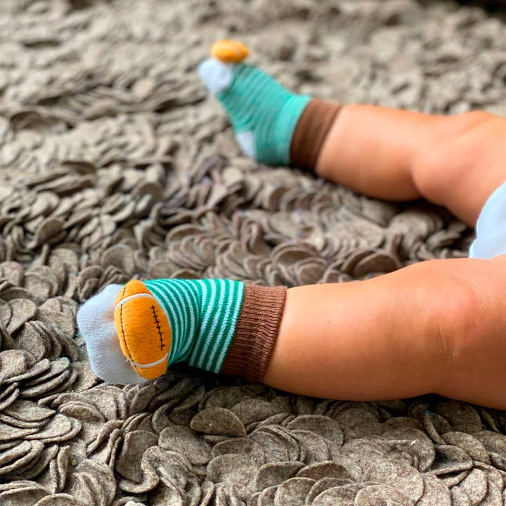 Liventi - Venta al por mayor Calcetines - Bebés - Calcetines sonajero Football Boogie Toes