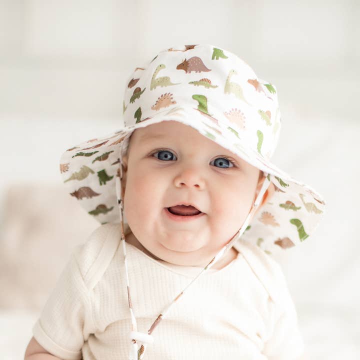 Huggalugs - Wholesale Bucket Hat - Kids - Dino Bucket Hat UPF 50+ Baby & Toddler