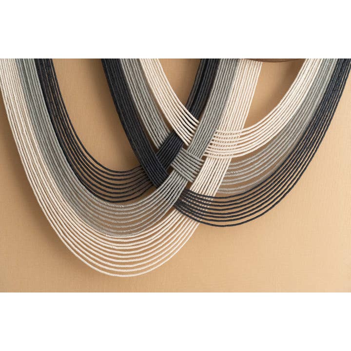 MinhandBros - Wholesale Wall Art Set - Macrame Fiber Wall Hanging for a Warm Boho Vibe V9311