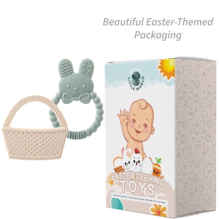 Oster-Bestseller! Premium Silikon-Oster-Beißring-Set für den Großhandel von Sperric