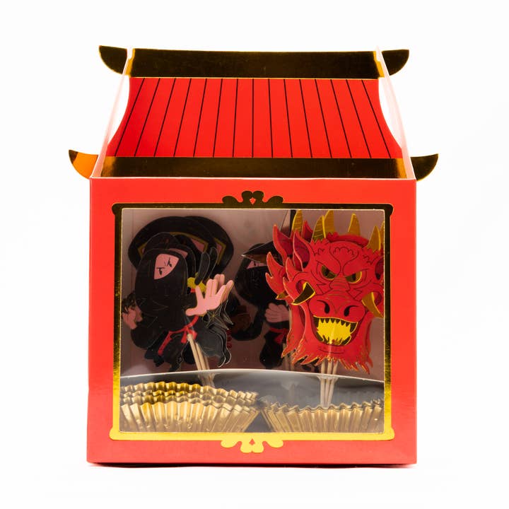 Kit de magdalenas ninja para venta al por mayor de Ma Fête