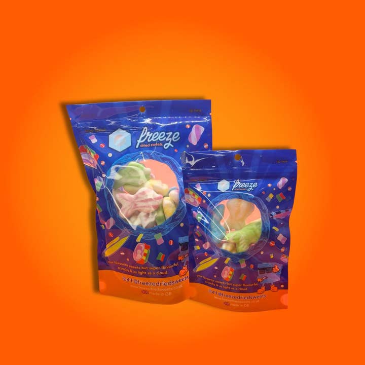 Freeze Dried Sweets – wholesale Gummy – Swirly Fish 6 Pieces - Freeze Dried Sweets1