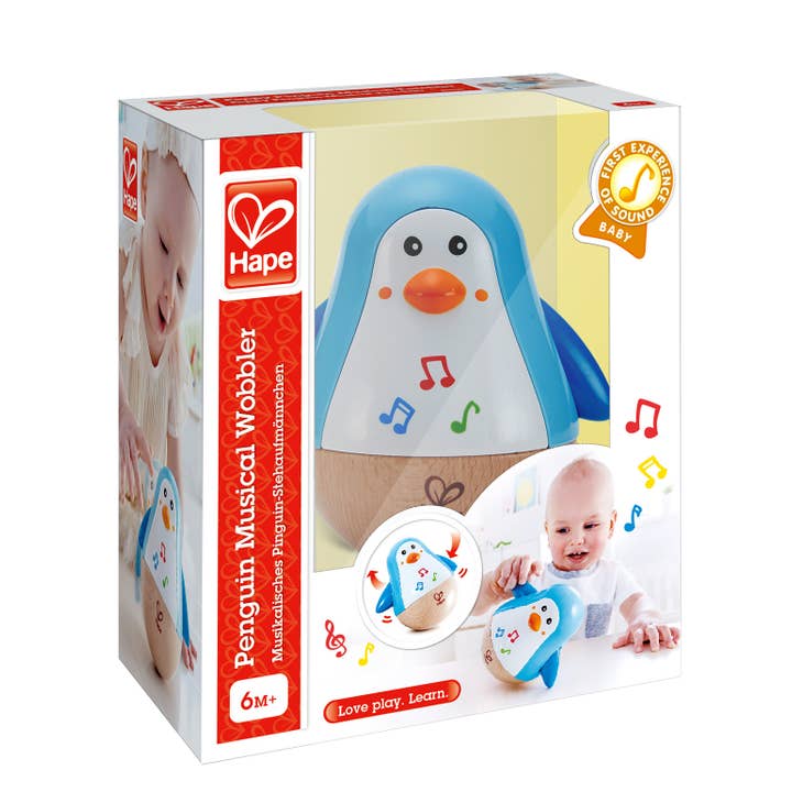 Hape Toys - Wholesale Musical Toy - Kids & Baby - Penguin Musical Wobbler4