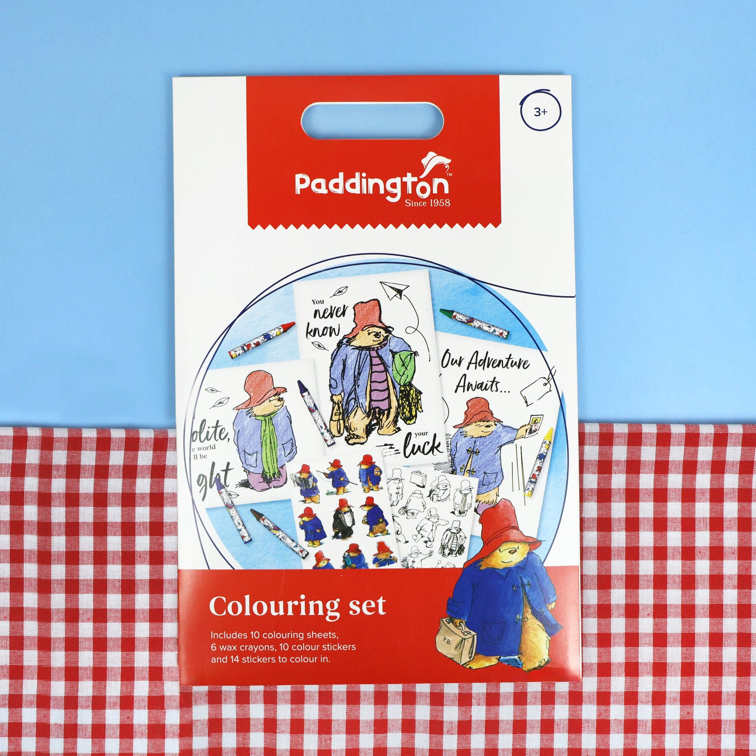Robert Frederick Ltd – wholesale Colouring and activity book – kids and baby – Paddington Children's Colouring Set - Includes Crayons and Stickers3