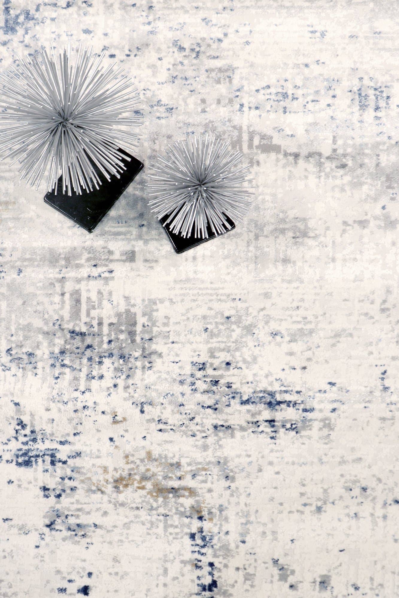 Pasargad Home - Wholesale Area Rug - Turkish Efes Design Light Gray/Light Blue Area Rug3