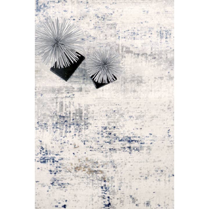 Pasargad Home - Wholesale Area Rug - Turkish Efes Design Light Gray/Light Blue Area Rug3