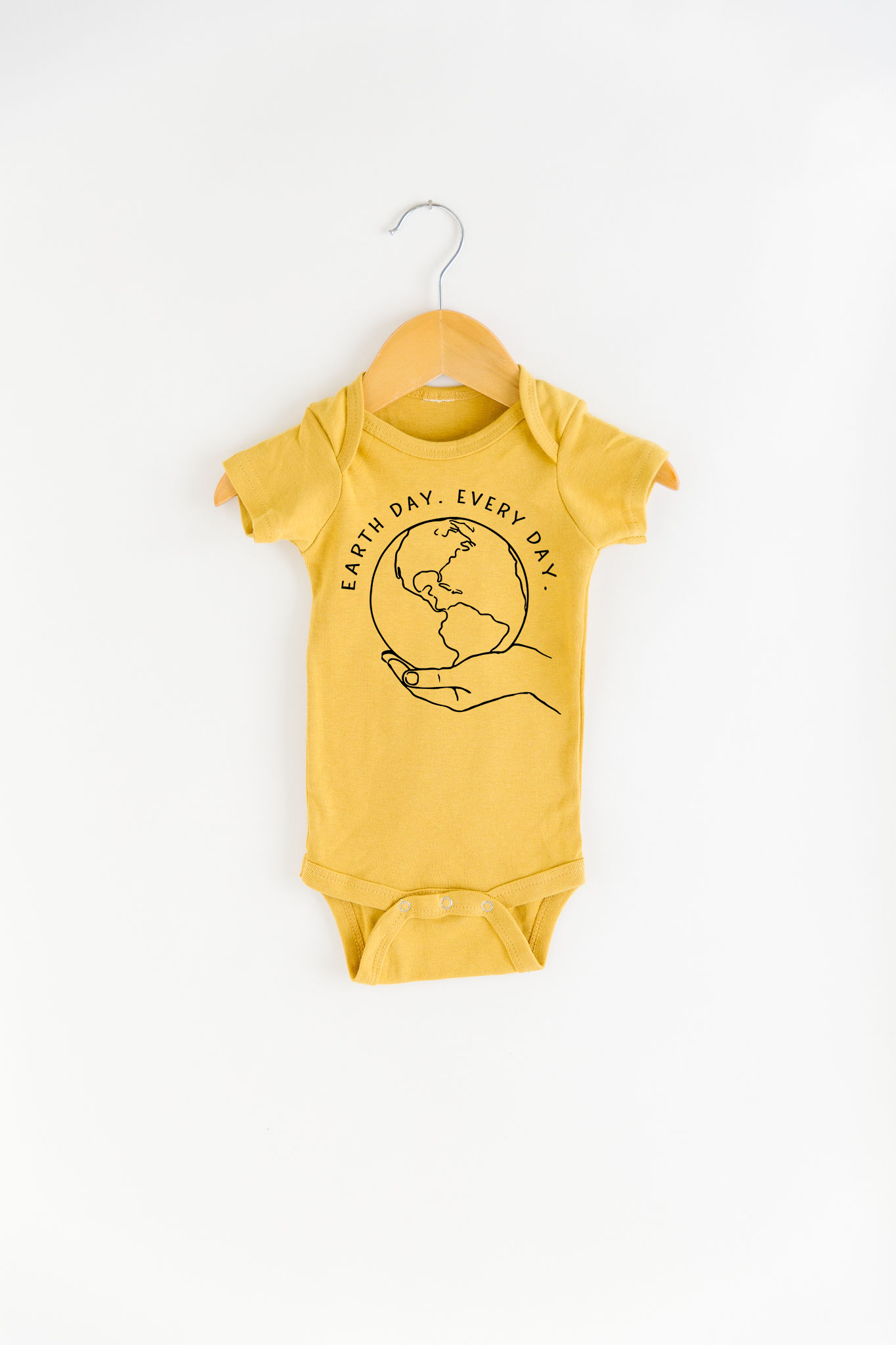 Nature Supply Co - Wholesale Bodysuit (Non-Footed) - Baby - Earth Day Every Day Baby Bodysuit Onesie | Baby Clothing3