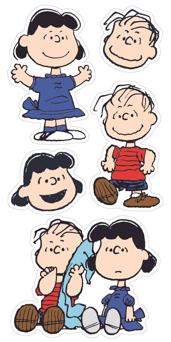 Pipsticks - Wholesale Sticker - WS-Lucy & Linus on the Roll1