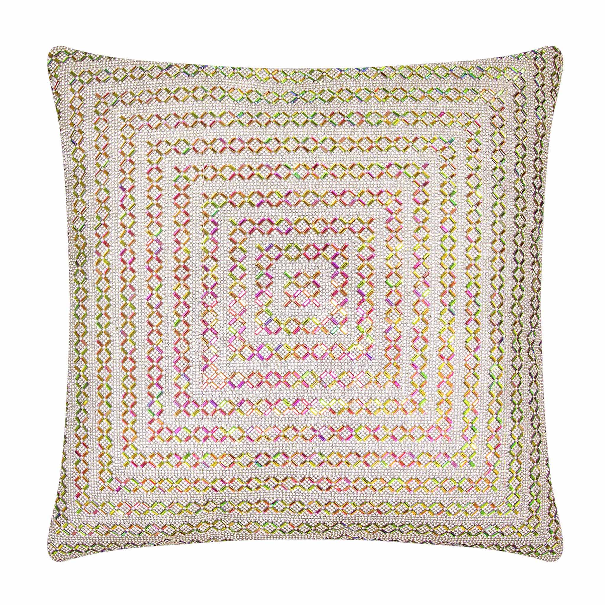 Sparkles Home – wholesale Throw/decorative pillow – Madison Avenue Rhinestone Pillow4