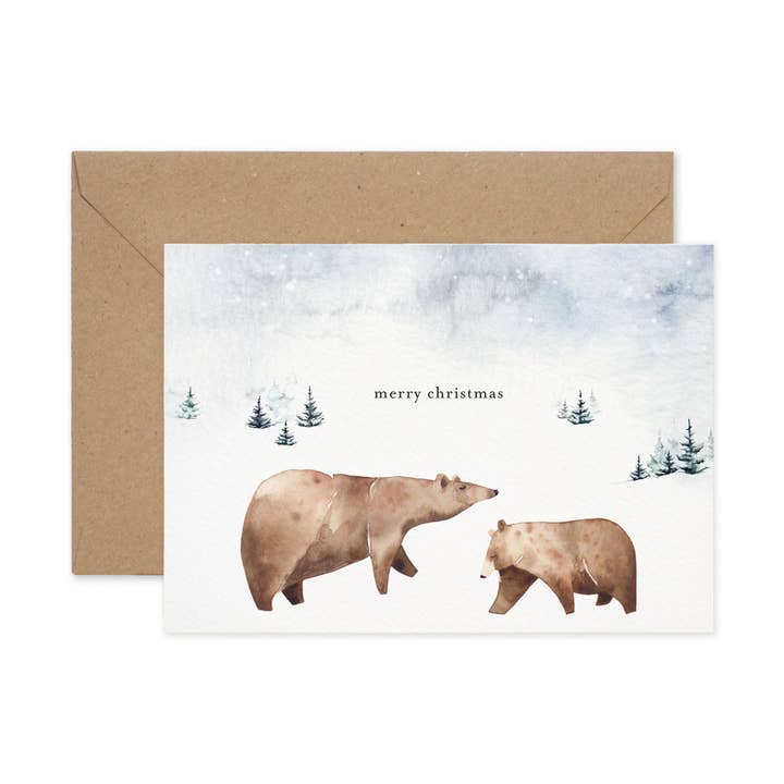 Bears Card for wholesale by Paper Parade Stationers